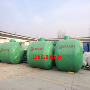 【偉輝10立方地埋式玻璃鋼化糞池 隔油池 玻璃鋼化糞池地埋化糞池】價格_廠家_圖片 -